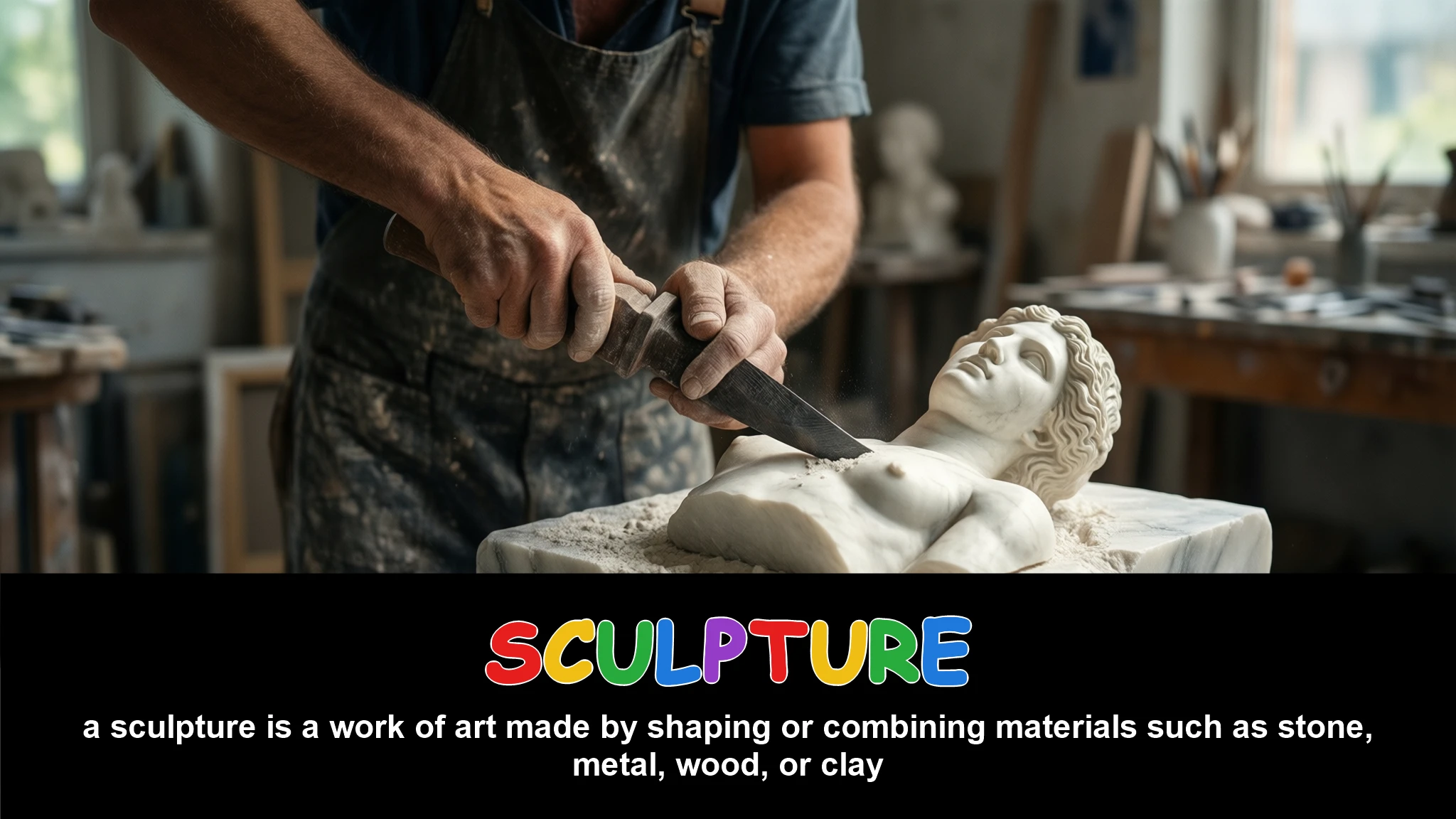English Illustration for sculpture